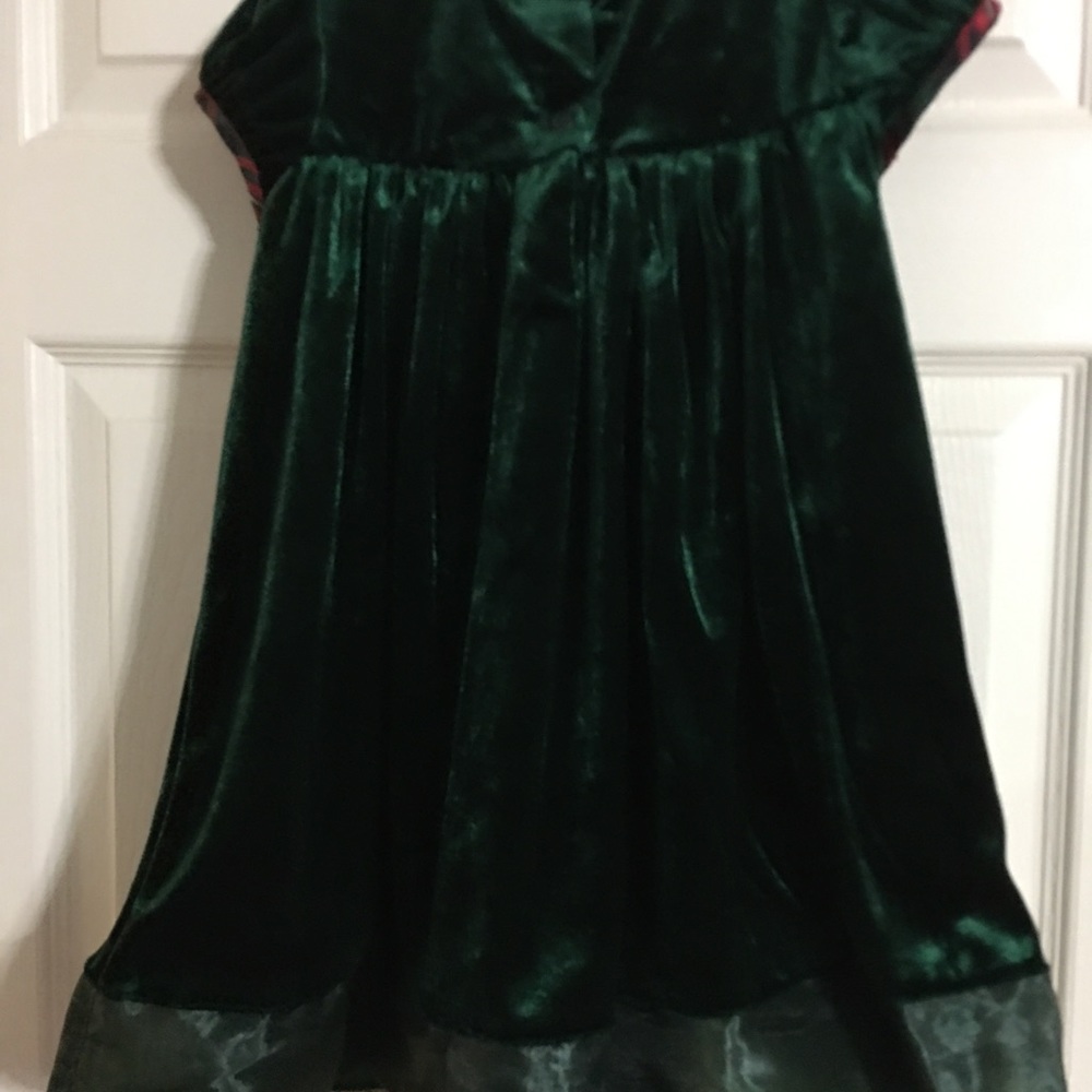 Bonnie Jean Holiday Dress Girl 4T - Picture 6 of 7